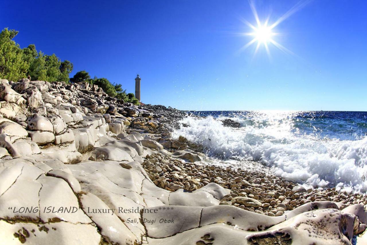Villa Long Island Luxury Residence, Sali Dugi Otok-Private Parking,Next To Beach Экстерьер фото